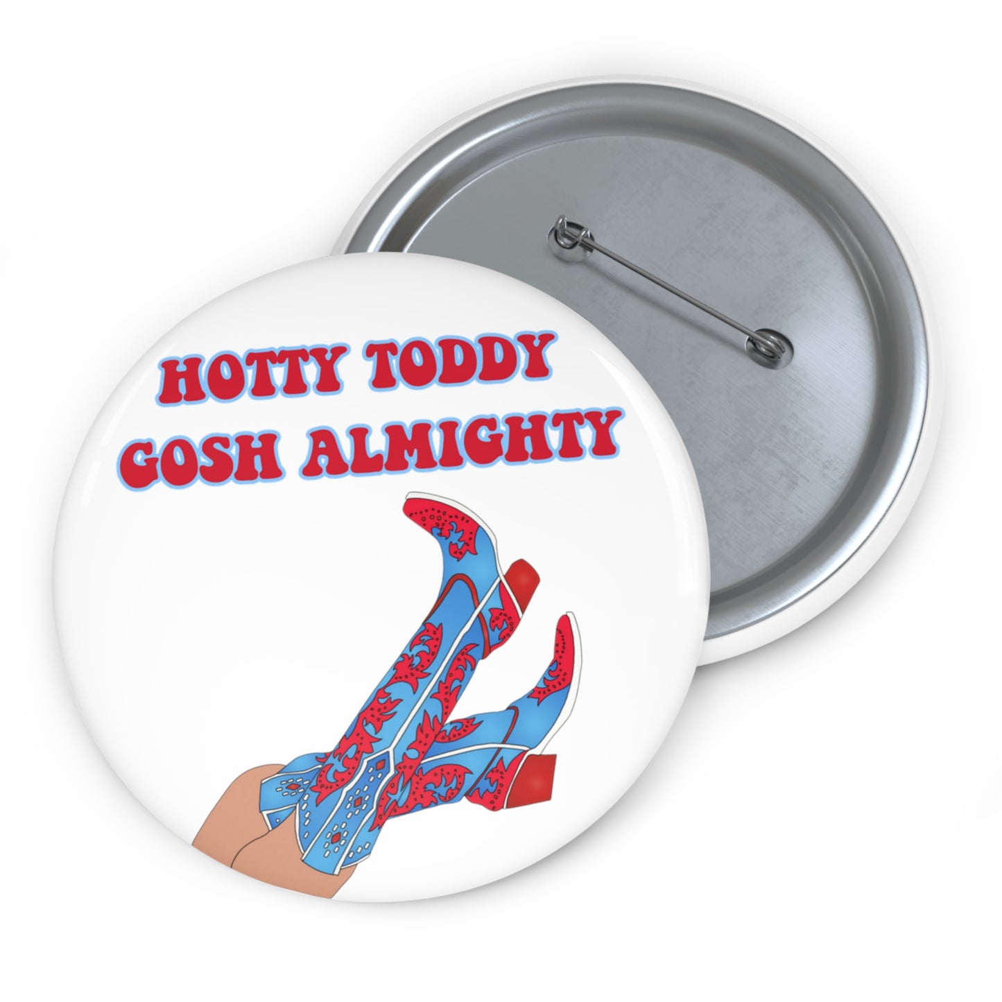 “Hotty Toddy Gosh Almighty” Game Day Button