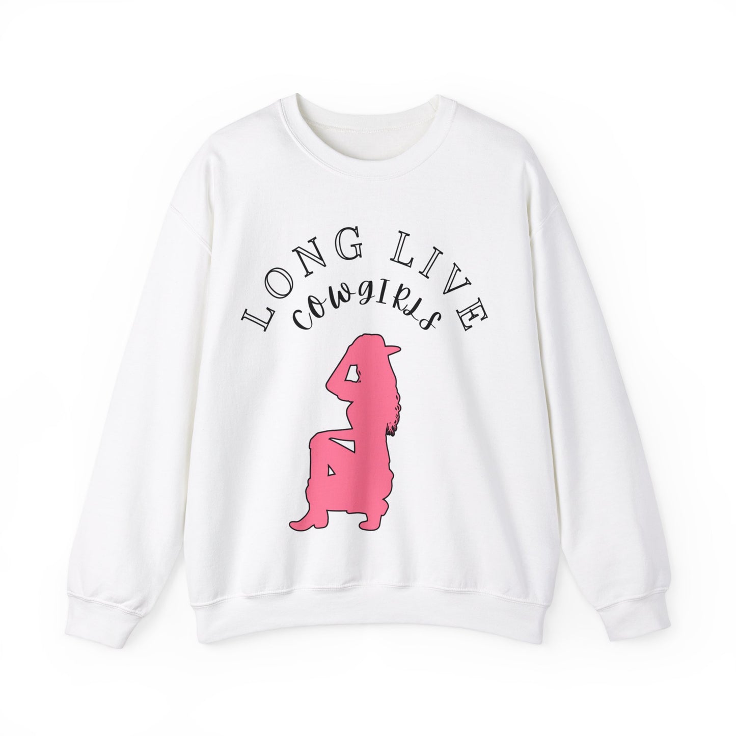 “Long Live Cowgirls” crew neck