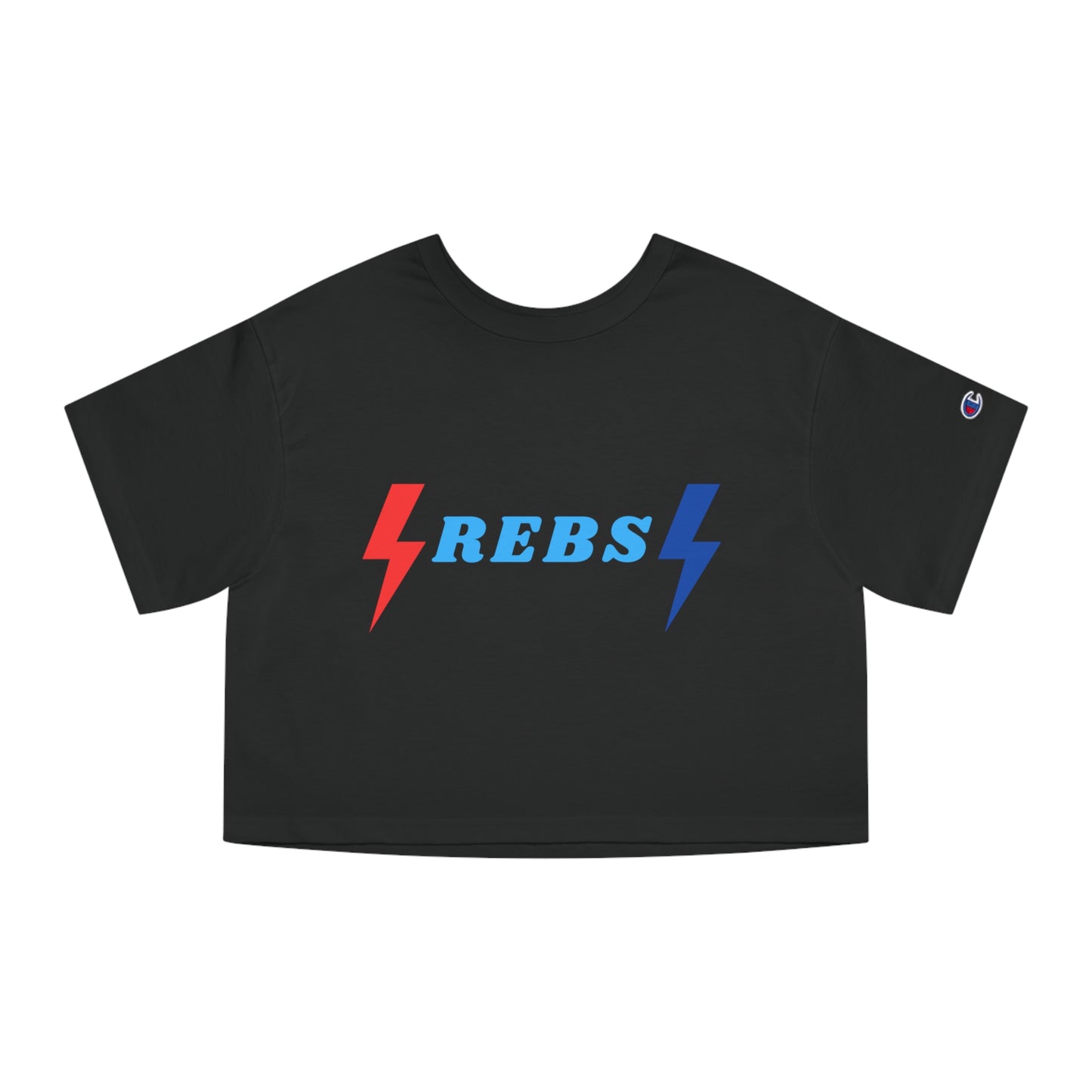 “Rebs Lightening” Cropped Tee